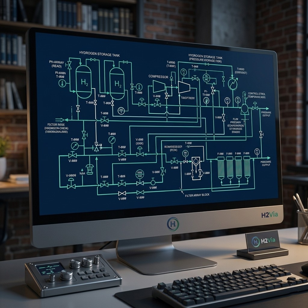 Yüksek basınçlı hidrojen sistem tasarımı
