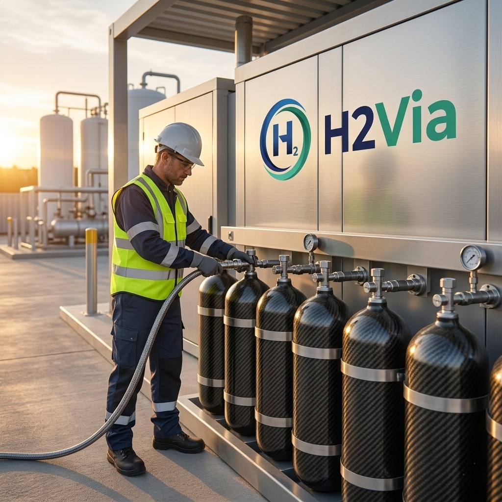 Hidrojen tüp dolum ve test hizmeti